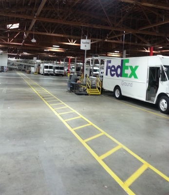 photoluminescent paint fedex south san francisco